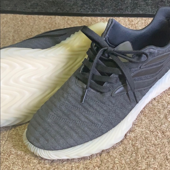 Adidas ‘SABAKOV’ Mens Size 12 Shoe Sneaker Gray - Picture 1 of 6